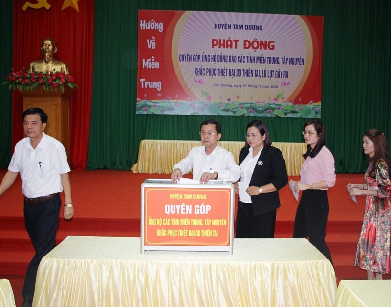 tam duong vinh phuc chung tay huong ve mien trung