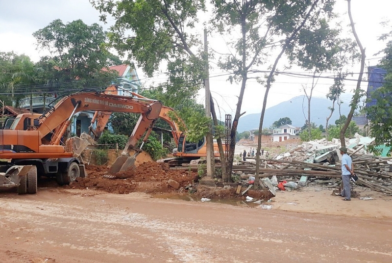 tam dao vinh phuc hoan thanh giai phong mat bang du an duong noi tu tay thien den khu du lich ben tam