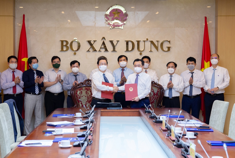 Bộ Xây dựng và Bộ Khoa học và Công nghệ ký kết Chương trình hợp tác giai đoạn 2021 – 2025