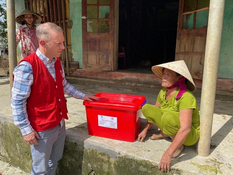 dai su anh tham khu vuc chiu anh huong boi lu lut tai quang binh