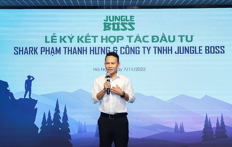 shark pham thanh hung va jungle boss chinh thuc ky ket hop tac dau tu