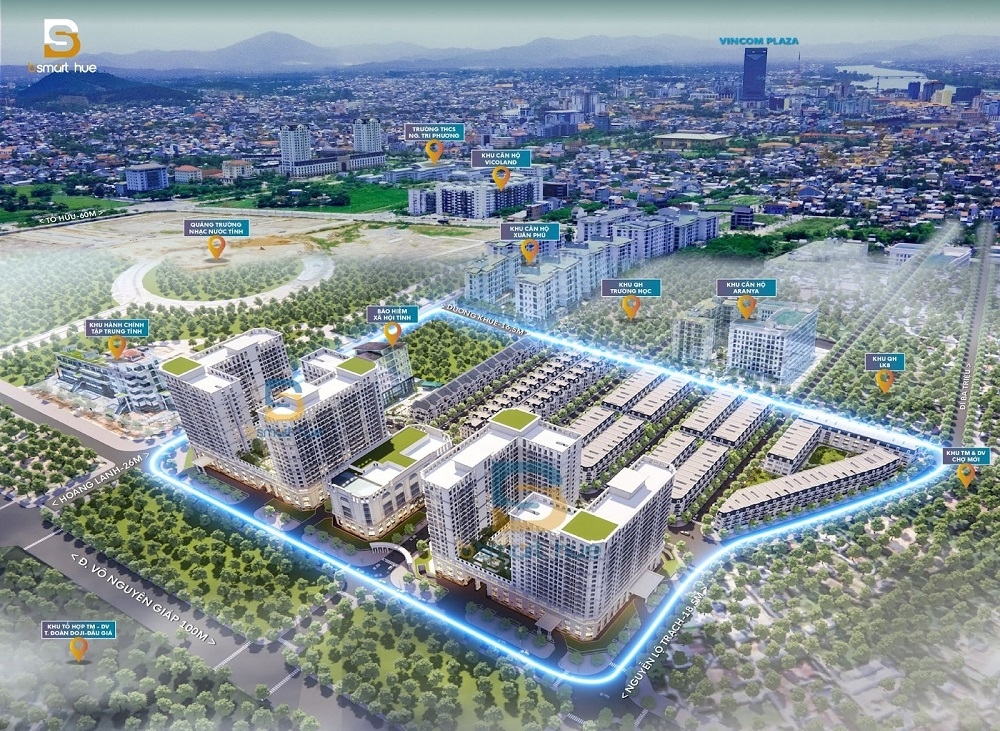 Dự án Phú Xuân City Huế - Tinh hoa giữa lòng Cố đô