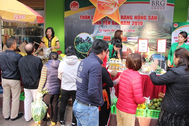 tung bung tuan le gioi thieu hang nong san tinh yen bai nam 2019 tai ha noi