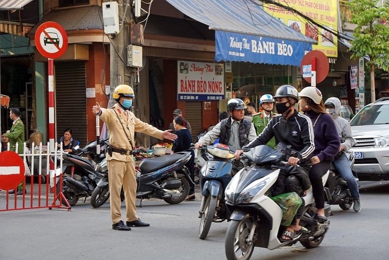 hong bang hai phong dam bao trat tu an toan giao thong van minh do thi