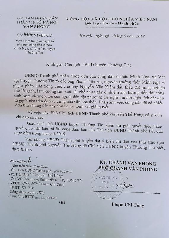 thuong tin ha noi khi nao chinh quyen xu ly dut diem sai pham tai xa van tu