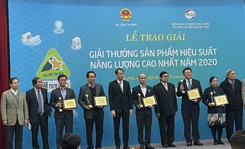 le trao giai san pham hieu suat nang luong cao nhat nam 2020