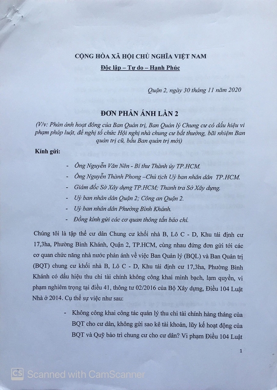 thanh pho ho chi minh cu dan to ban quan tri tham o quy bao tri