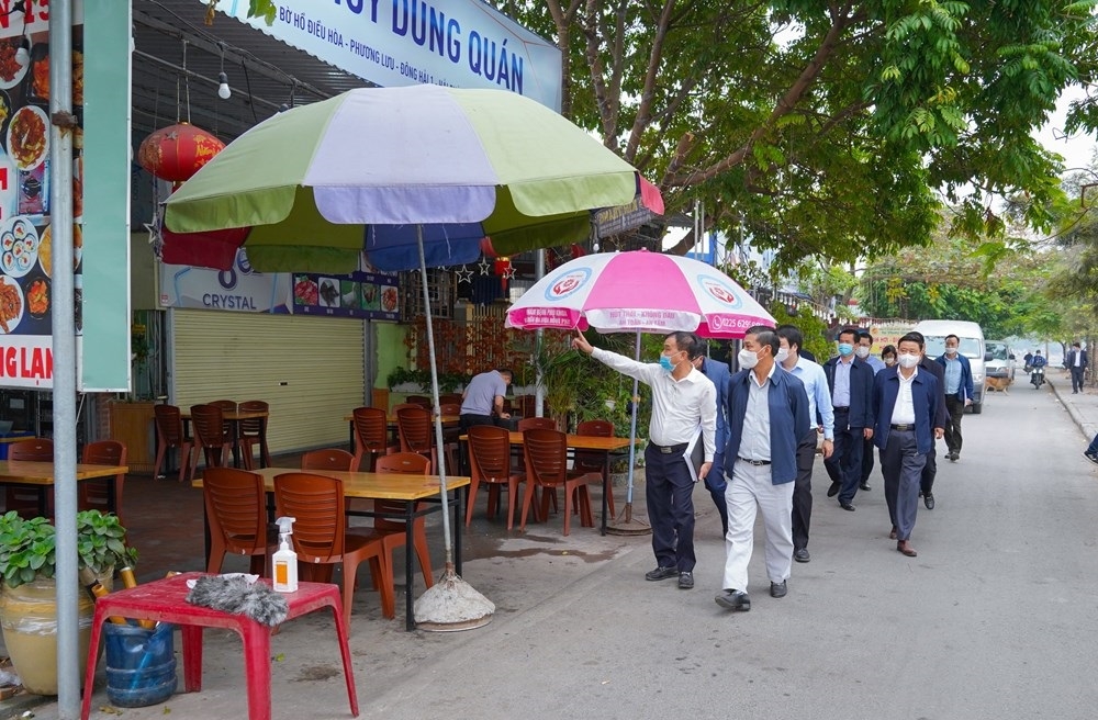 Hải Phòng: Kiểm tra công tác giải phóng mặt bằng, triển khai các dự án tại quận Ngô Quyền