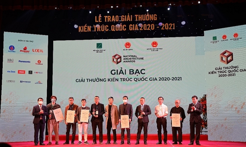 giai thuong kien truc quoc gia 2020 2021 co 5 giai vang