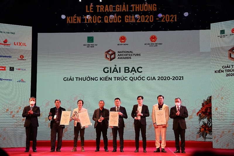 giai thuong kien truc quoc gia 2020 2021 co 5 giai vang