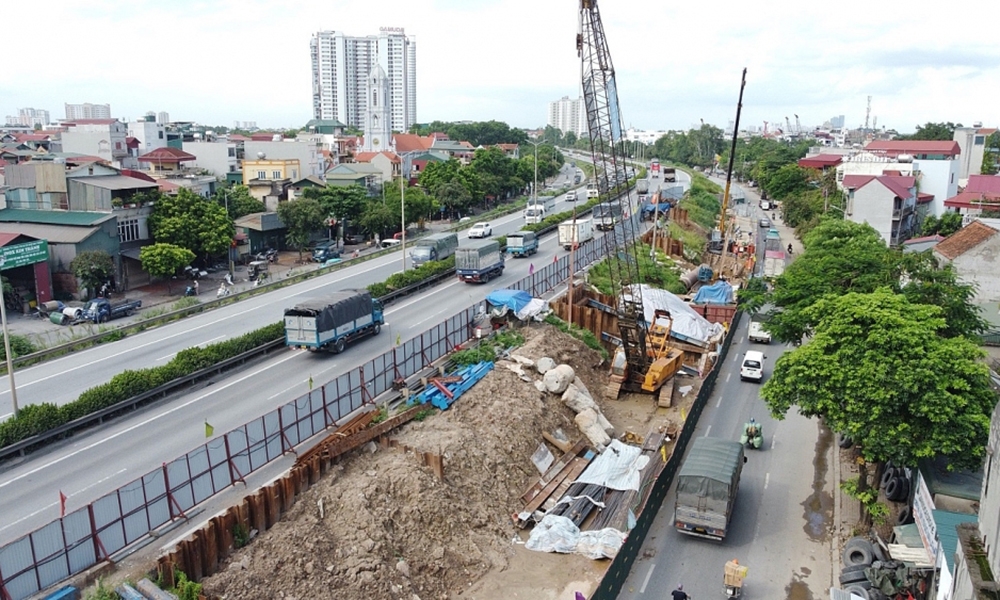 Đường nối cao tốc Pháp Vân - Cầu Giẽ với Vành đai 3: Ngổn ngang giải phóng mặt bằng, khó lòng về đích như kỳ vọng!