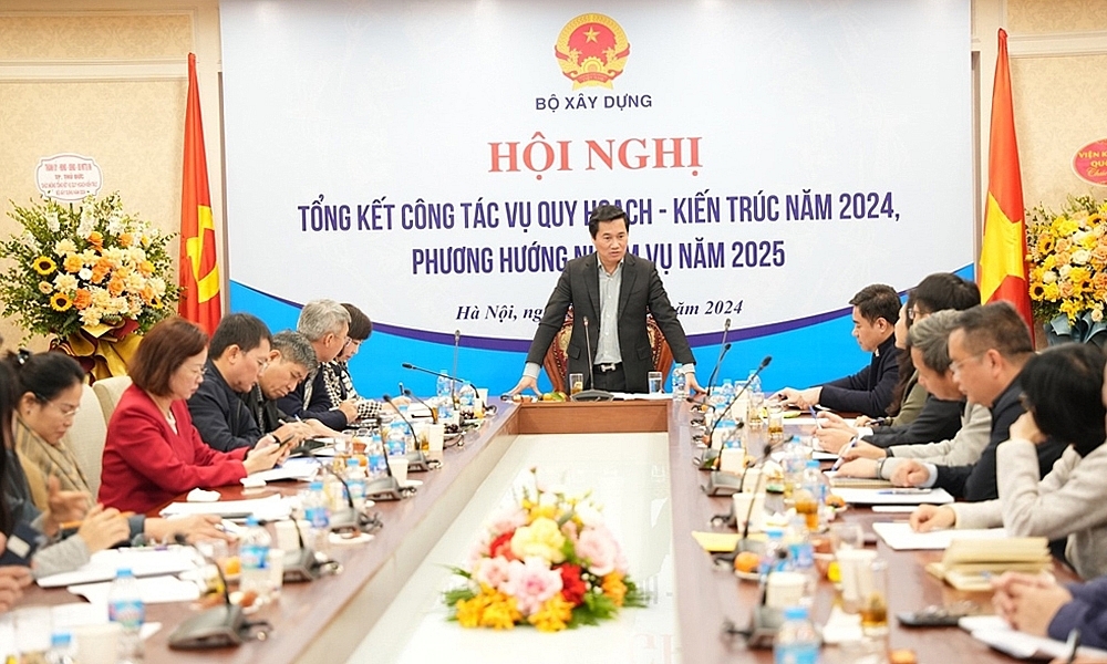 Vụ Quy hoạch – Kiến trúc đạt nhiều thành tựu quan trọng trong năm 2024